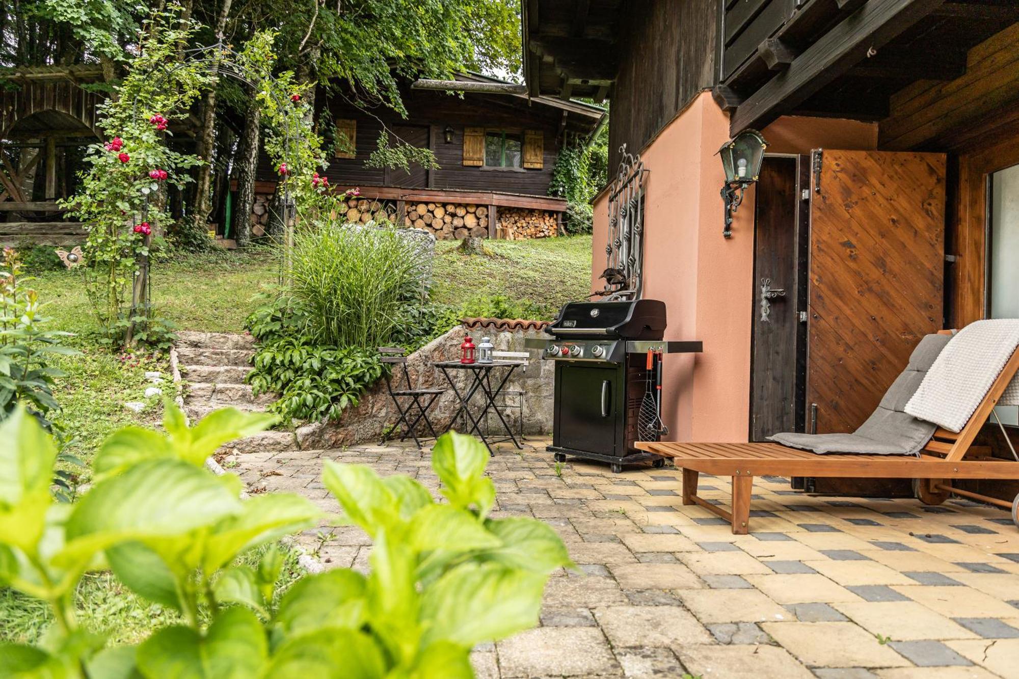Alpin-Chalet In Alleinlage In Bad Ischl - Wald, Natur, Kamin & Sauna Eksteriør billede